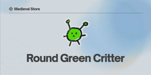 Gambar Product Round Green Critter