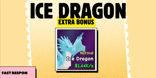 Ice Dragon (Random Weight) - Cath and Tame
