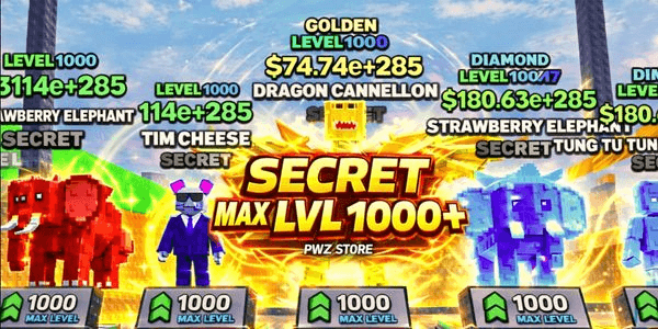 Gambar Product Random Secret Brainrot | Lvl 1000+ | SWING OBBY for brainrots