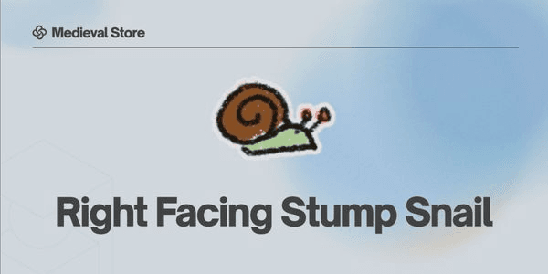 Gambar Product Right Facing Stump Snail