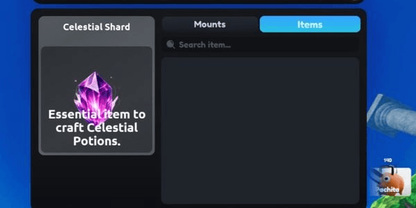 Gambar Product Mount RNG | 1K Celestial Shard (Materials)