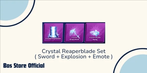Crystal Reaperblade set