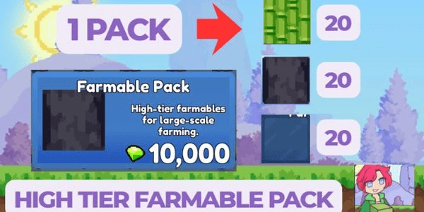 Gambar Product High Tier Farmable Pack