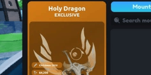 Mount RNG | Holy Dragon (EXCLUSIVE)