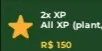 2x XP