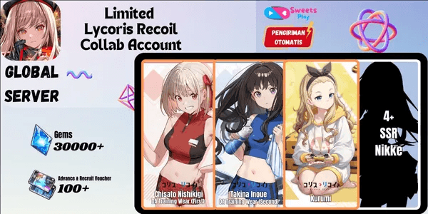 [GLOBAL] Goddess Of Victory: Nikke Limited Lycoris Recoil Collab Account