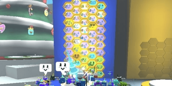 Gambar Product AKUN END GAME BLUE HIVE -Bee Swarm Simulator