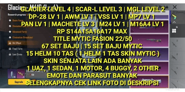 Gambar Product GLACIER LEVEL 4 SULTAN RP MAX