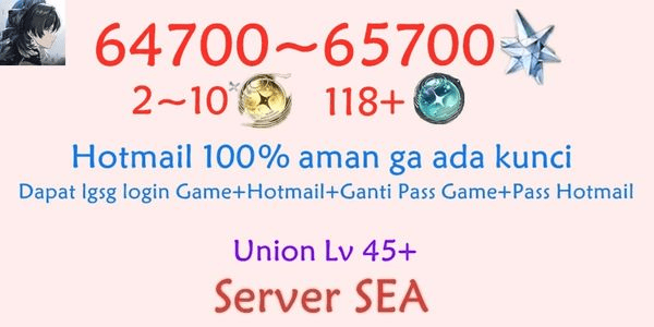 Gambar Product Wuthering Wave SEA-2 Reroll Account