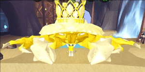 Gold Queen Crab