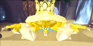 Gold Queen Crab
