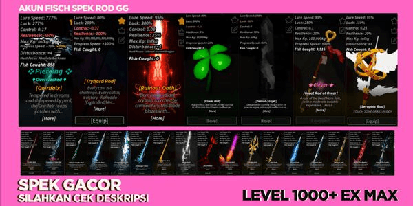 Gambar Product Akun Oni+Tryhard+Ruionous+Clover+DemonSlayer+Oscar