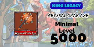 ABYSSAL CRAB ARMOR | KING LEGACY