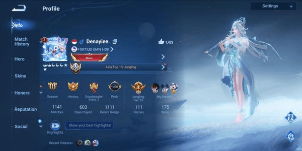 Gambar Product AKUN HOK SANGAT GG FULL GARANSI