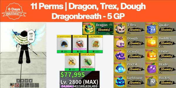 Gambar Product Akun Fruit Permanent - No 5