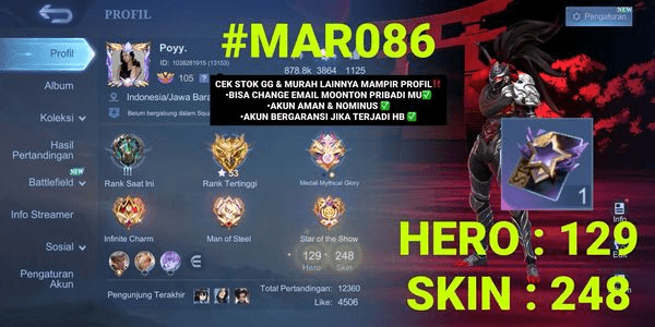 Gambar Product (TERMURAH) COLLECTOR NATALIA I LUCKY BOX ALPHA & HAYABUSA I GAARA VALE I 3 MYSTIC I26 EPIC SHOP I FREE STARLIGHT PREMIUM #MAR086