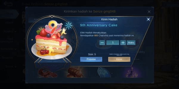 Gambar Product 9th Anniversary Cake