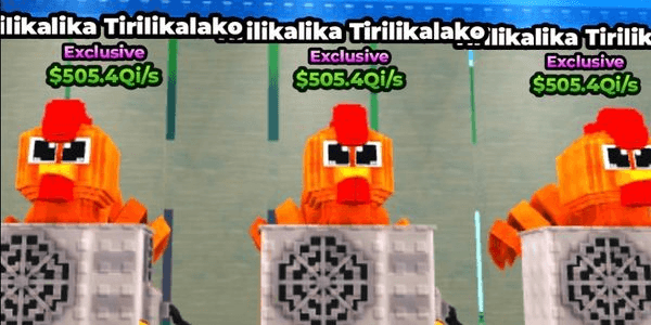 Gambar Product TIRILIKALIKA TIRILIKALAKO EXCLUSIVE BRAINROT 110M/S (SUPER OP MONEY GAIN)