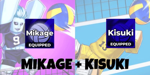 Gambar Product Akun Mikage + Kisuki Style | Volleyball Legends