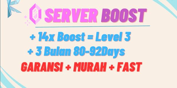 Gambar Product Boost Level 3