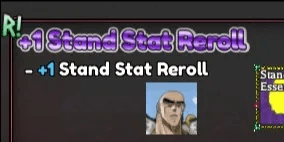 1 STAND STAT REROLL| Bizarre Lineage