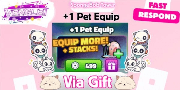 Gambar Product +1 Equip Pet