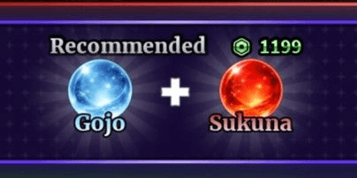 Gambar Product Gojo + Sukuna Bundle