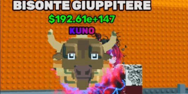 Gambar Product Swing Obby For Brainrots! - Brainrots Ancient Bisonte Giuppitere Level Max (1000)