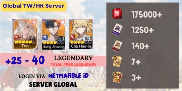 Gambar Product Akun Reroll Seven Knights The Re:BIRTH [Global] - 9
