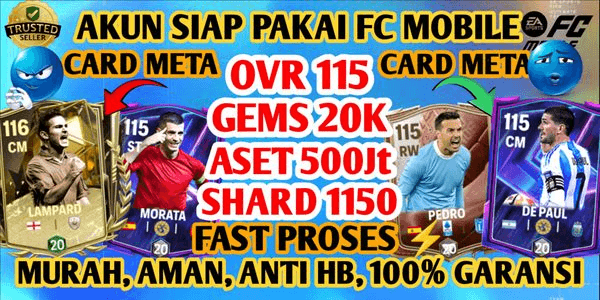 Gambar Product AKUN FC MOBILE SIAP PAKAI