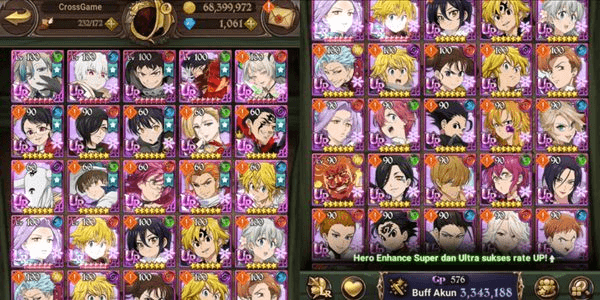 Gambar Product [ Global ] DM 1000+ | Full Collab Fire Force HR | 8UR ( Code Only )