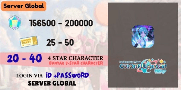 Gambar Product Akun Reroll SIAP GACHA Starter [Global] - 1