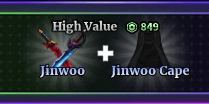 Gambar Product Jinwoo + Jinwoo Cape