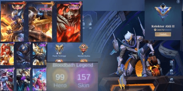 Gambar Product AKUN | SKIN LEGEND (sesuai foto+deskripsi)