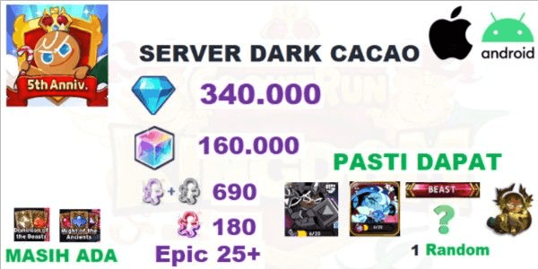 Gambar Product Akun Cookie Run Kingdom Global Android/ios-1