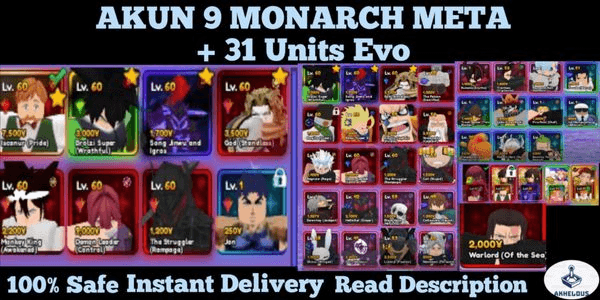 Gambar Product Akun Anime Vanguard #3