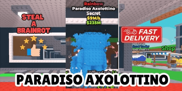 Gambar Product Rainbow Paradiso Axolottino
