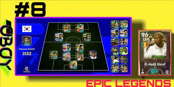 Gambar Product Akun efotball strength 3000+