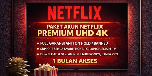 Gambar Product Sharing 1 Month - 1 Profile UHD (Region ID)