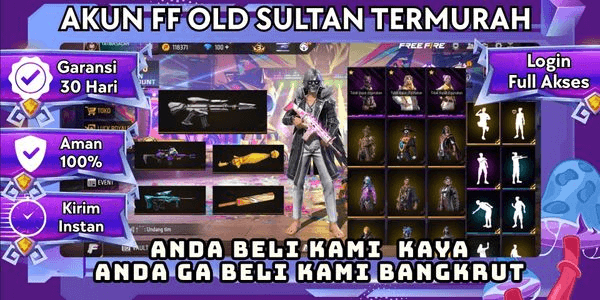 Gambar Product Akun FF LVL 50+ LIKE 1K+ | Spek Di Deskripsi/Gambar