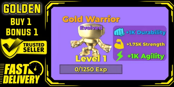 Golden Warriors Level 1 | Cheap Package + Bonus