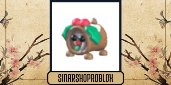 Yule Log Dog