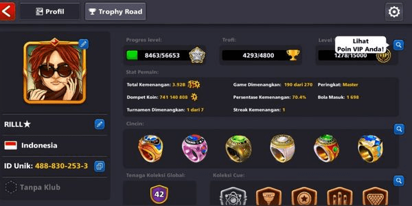 Gambar Product 3 Legendary Cue (Data as per image)