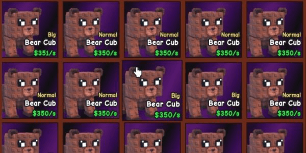 Gambar Product Bear Cub (Secret) - Catch And Tame!