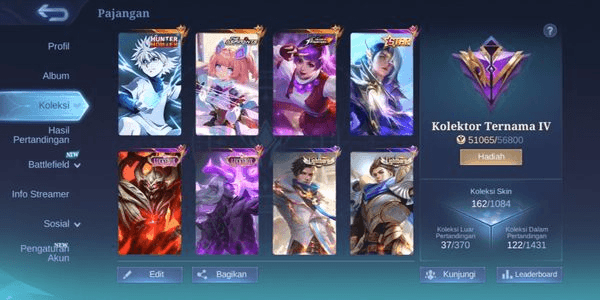 Gambar Product Akun Murah Harith Killua Guin Kof Angela Aspirant