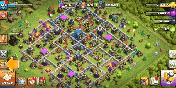 Gambar Product TOWN HALL 12 | LEVEL 141 | BK 54 | AQ 56 | GW 25 | CHEAP OP | TOWN HALL 12 | LEVEL 141 | BK 53 | AQ 56 | GW 25 | CHEAP OP