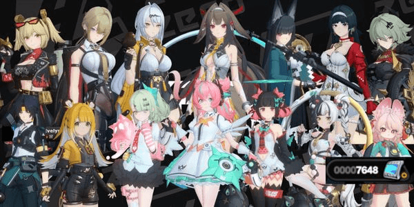 Gambar Product (Asia) Full Void Hunter + AoD. 18 SSR 6 Sign, Miyabi M1 Sign + Ye Shunguang Sign + Yixuan Sign + Nangong Yu + Aria + Sunna + Dialyn + Jufufu - 35