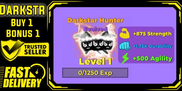 Gambar Product Darkstar Hunter Level 1 | Cheap Package + Bonus