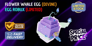 FLOWER WHALE EGG | BUILD A ZOO