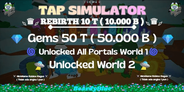 Gambar Product Account Tap Simulator | Instant Delivery #1